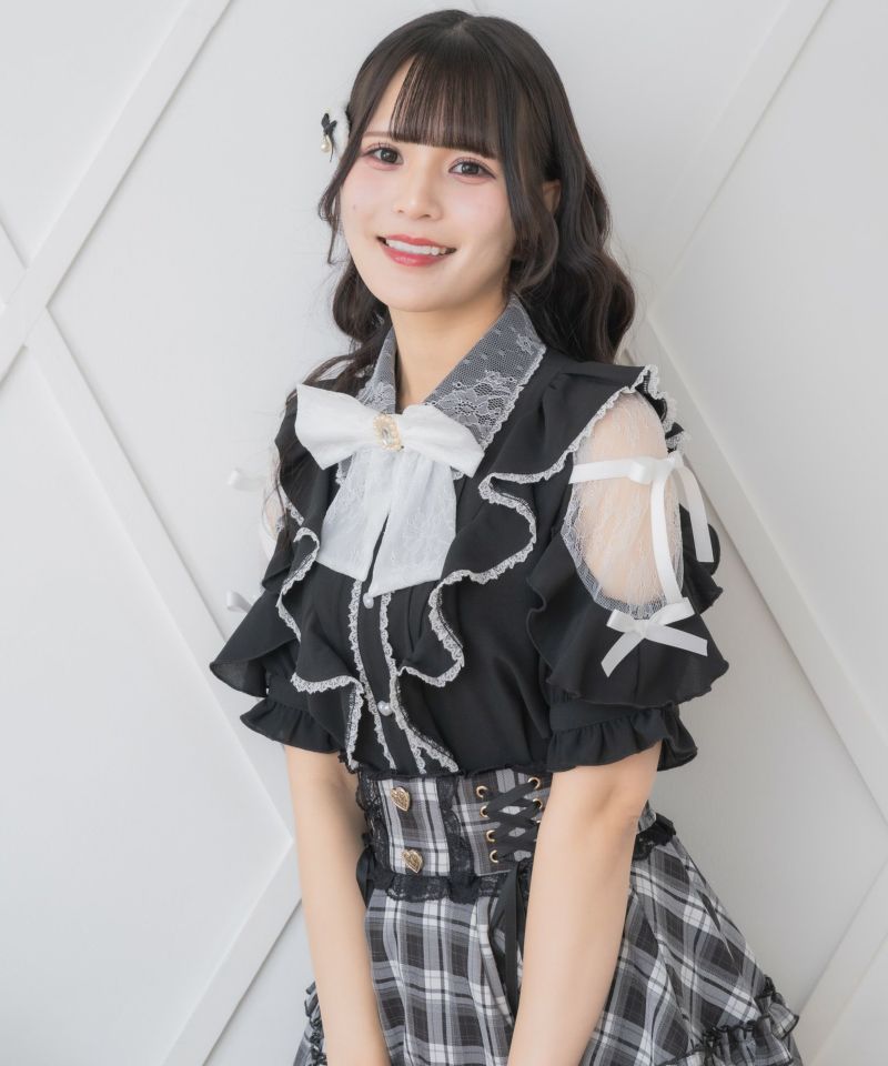 トップス makaroni SLY | FRILL PUFF CUT トップス (Tシャツ・カットソー(半袖