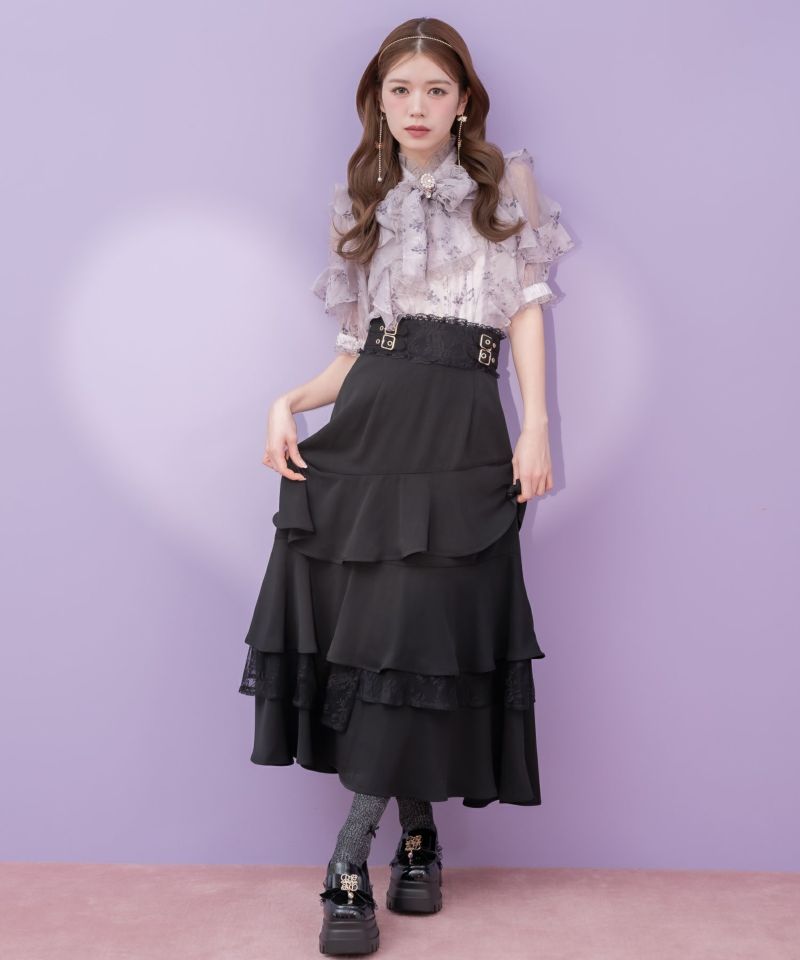 ティアードマキシスカート | Rlab store