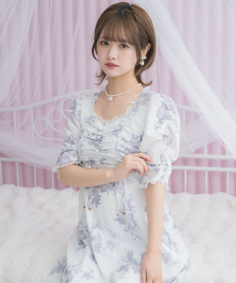 RITAO CHANさまARTS&SCIENCE 花柄ギャザーワンピース RITAO CHANさまARTS&SCIENCE 花柄ギャザーワンピース - メルカリ