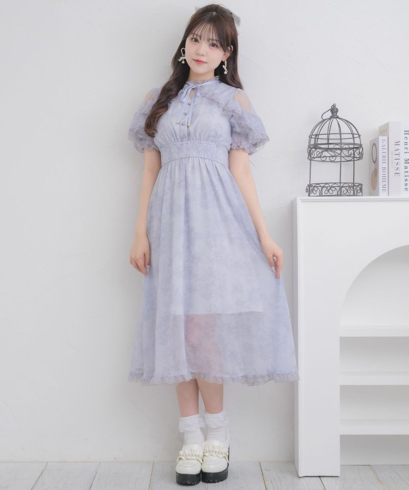 花柄ロングワンピース | Rlab store