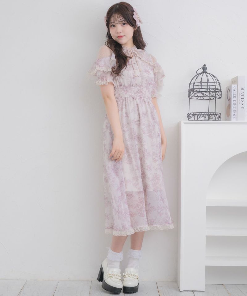 花柄ロングワンピース | Rlab store