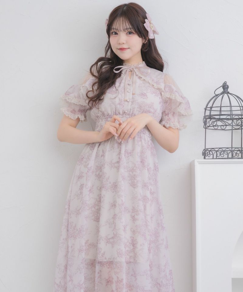 花柄ロングワンピース | Rlab store