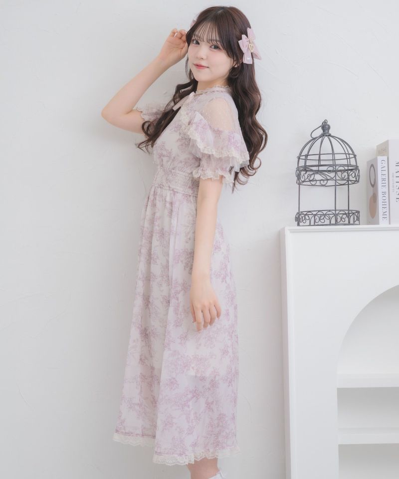 花柄ロングワンピース | Rlab store