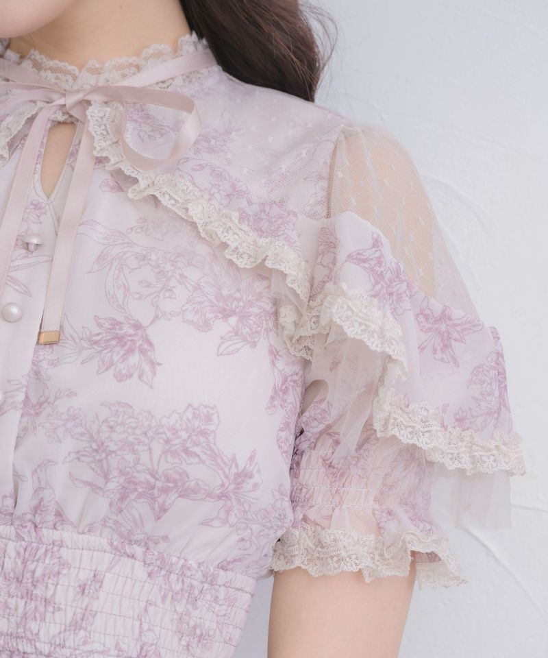 花柄ロングワンピース | Rlab store 花柄ロングワンピース | Rlab store