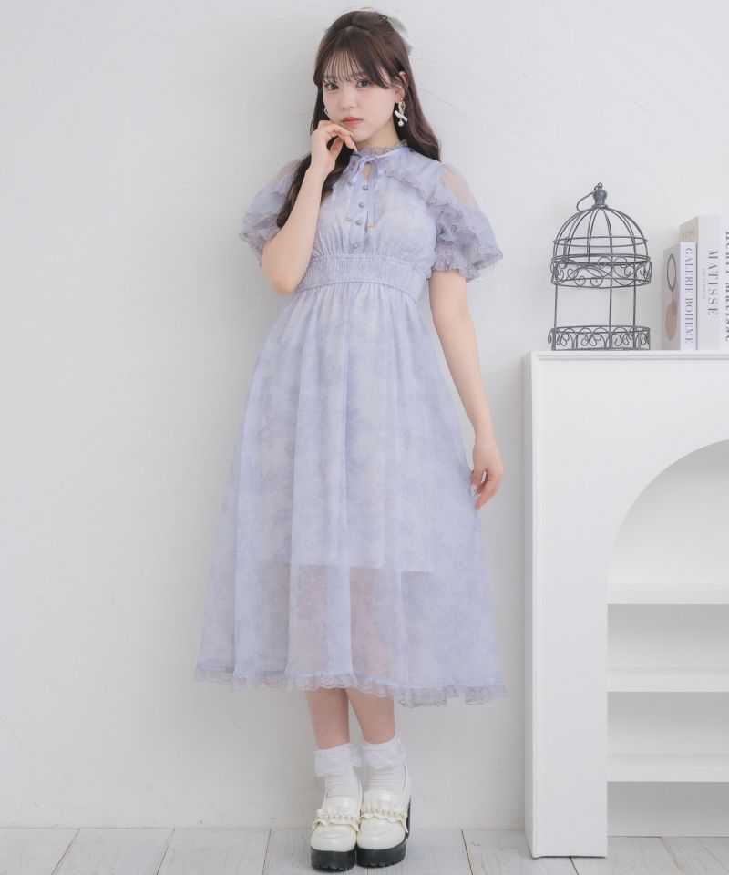 花柄ロングワンピース | Rlab store