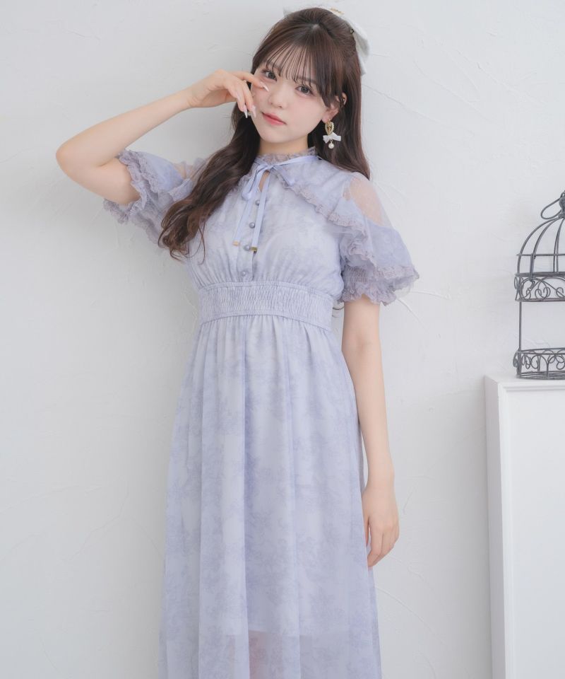花柄ロングワンピース | Rlab store