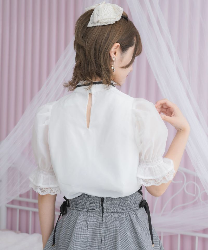 シアーチェックブラウス | Rlab store シアーチェックブラウス | Rlab store