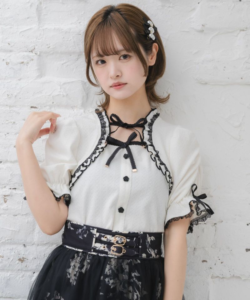 ★リボン カットソー★ Wリボンボレロ風トップス | Rlab store