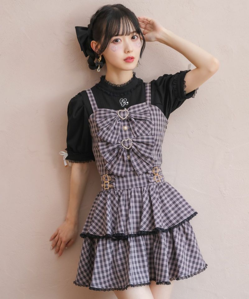 ダブルリボンビスチェスカートセット | Rlab store