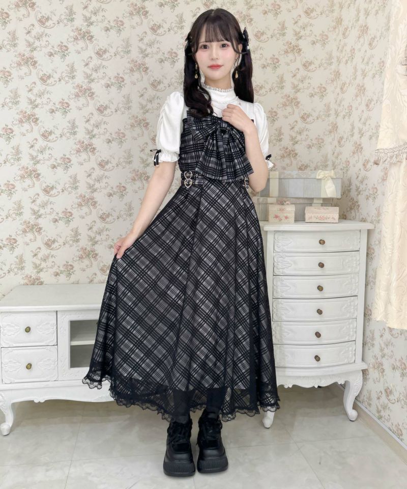 axes femme Y2K フェアリーグランジ 姫ギャル ワンピース