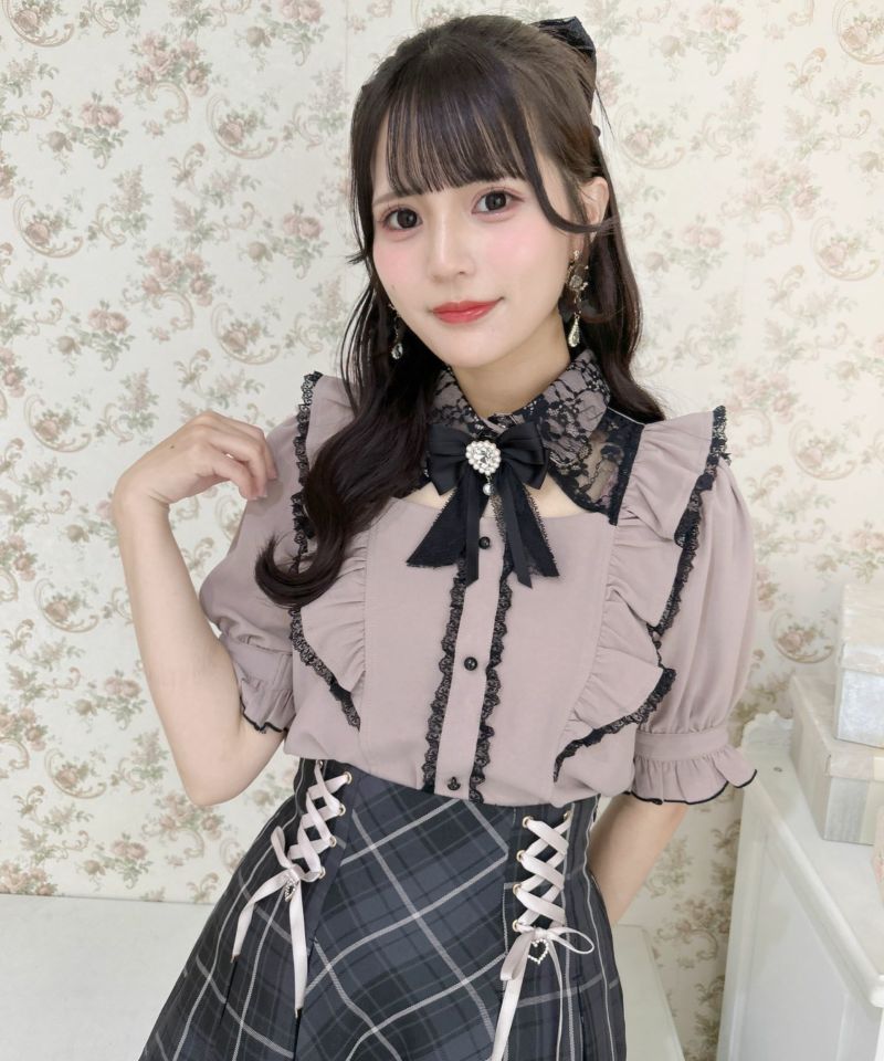 ROJITA ラッフルフリル配色ブラウス RO5760EW04797_2_l.jpg