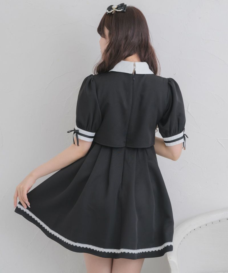 デコルテ開きツーピー風ワンピース | Rlab store
