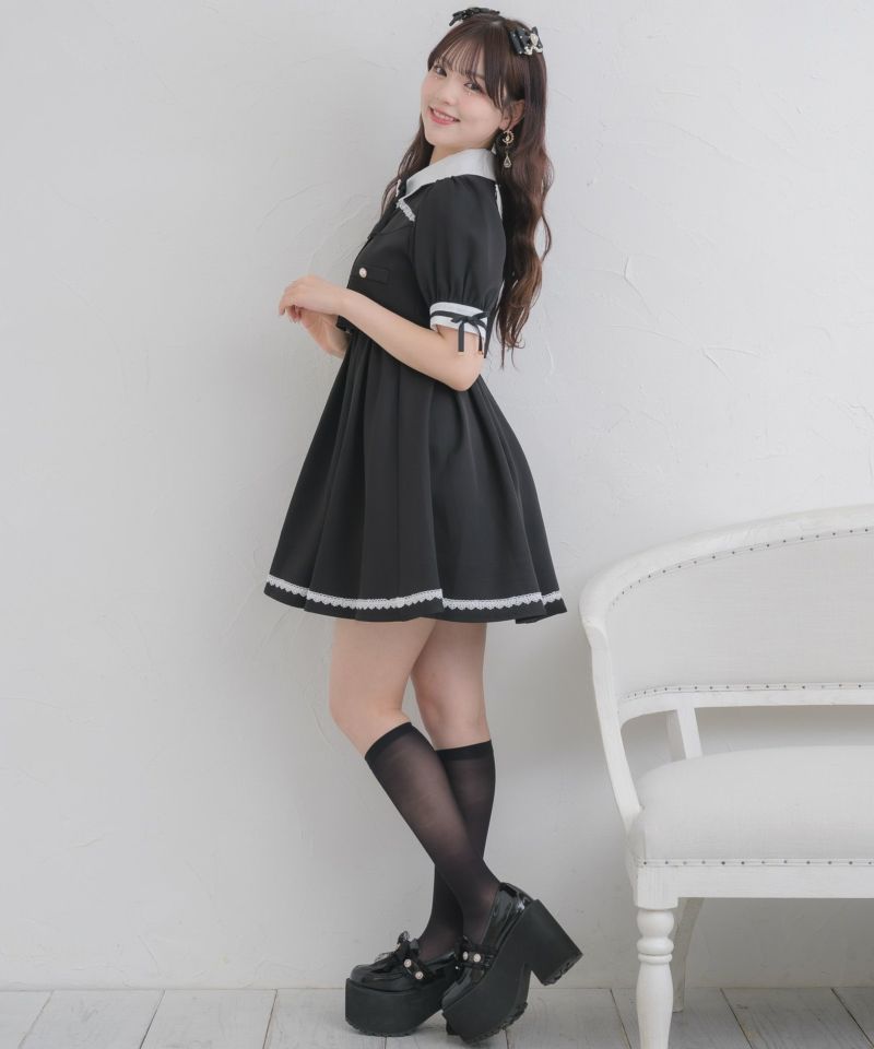 デコルテ開きツーピー風ワンピース | Rlab store