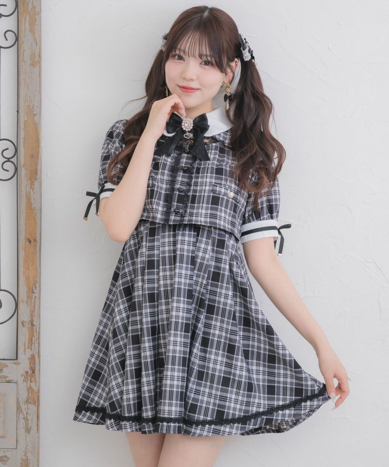 デコルテ開きツーピー風ワンピース | Rlab store