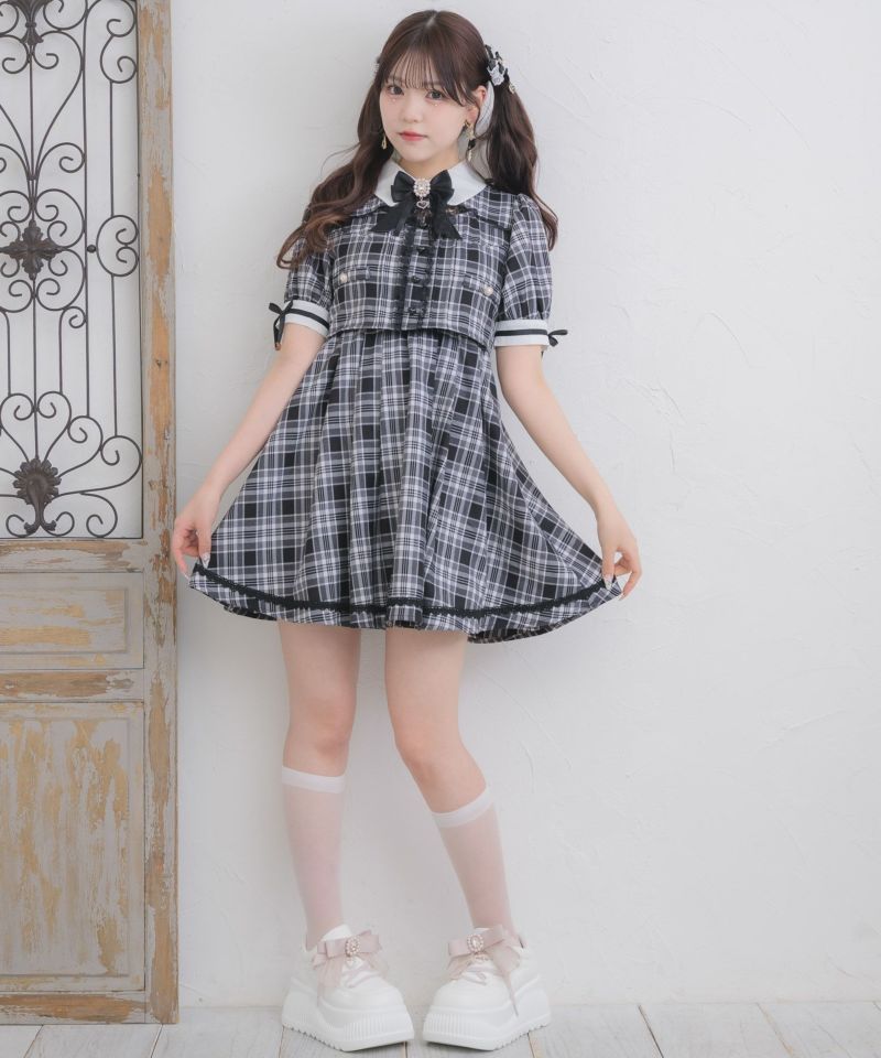 デコルテ開きツーピー風ワンピース | Rlab store