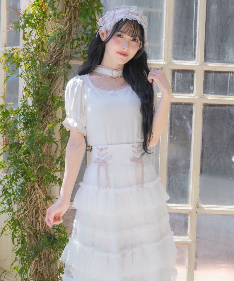 新品 ROJITA ハートバックルチョーカーテレコTOPS ハートバックルチョーカーテレコTOPS | Rlab store
