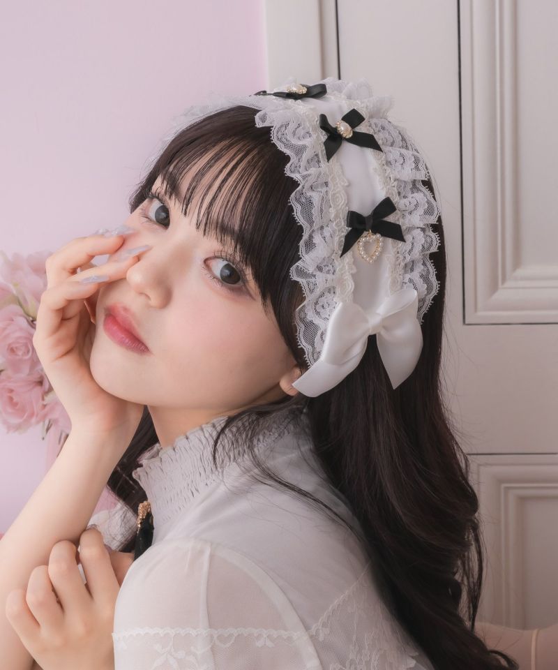 Mignonette Doll フリルヘッドドレス Mignonette Doll フリルヘッドドレス