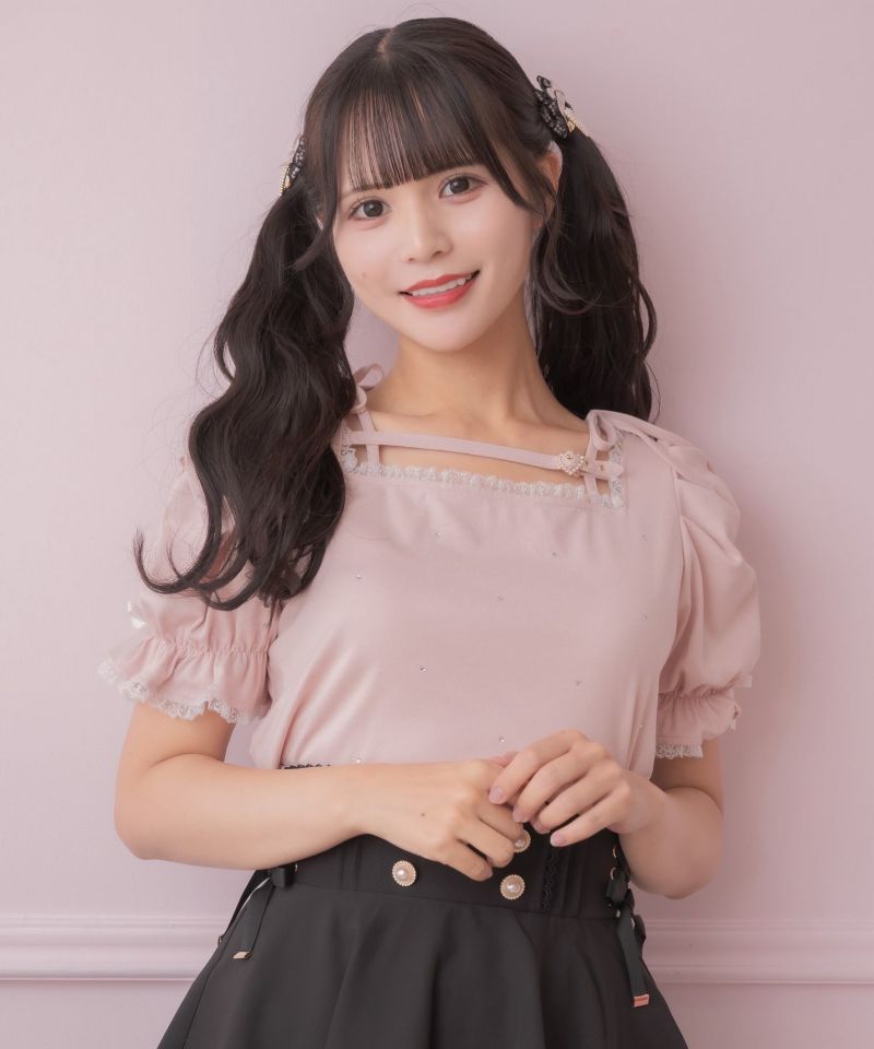 tシャツ デコルテベルトデザイントップス レディース デコルテベルトデザイントップス | Rlab store