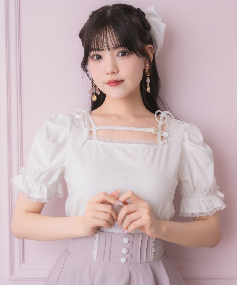 デコルテベルトデザイントップス | Rlab store