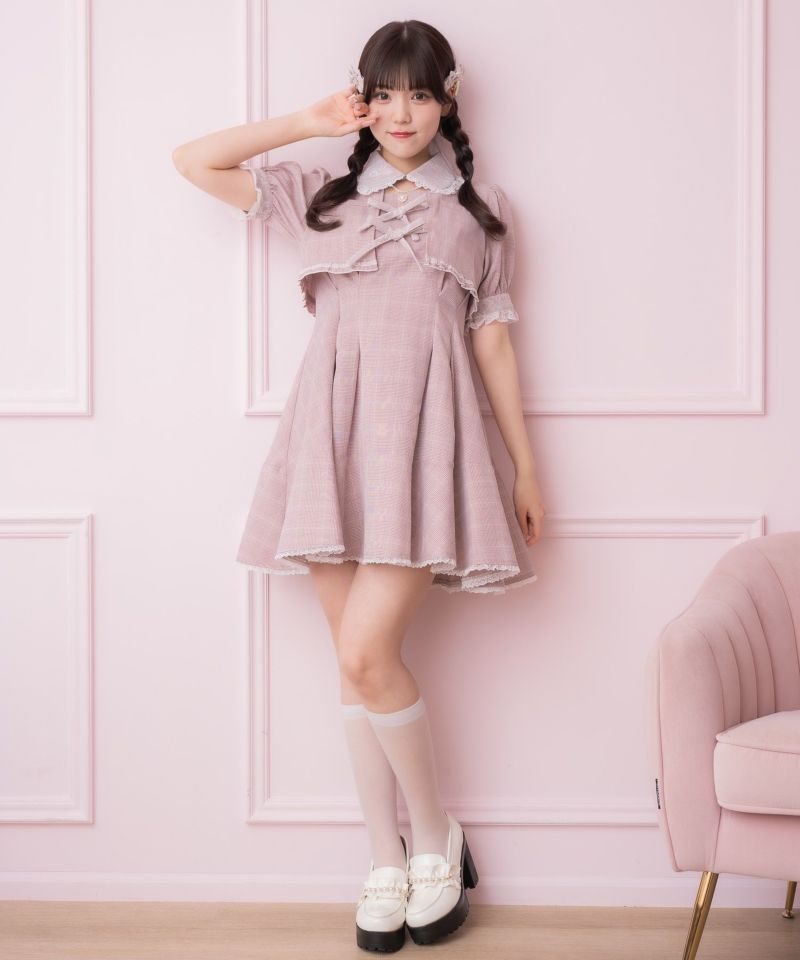 ボレロ風ダブルリボンワンピース | Rlab store