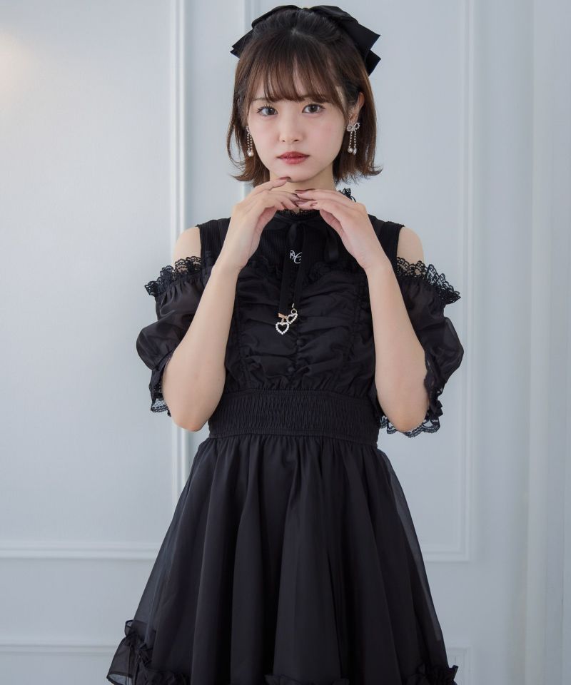 レイヤード風オフショルワンピース | Rlab store