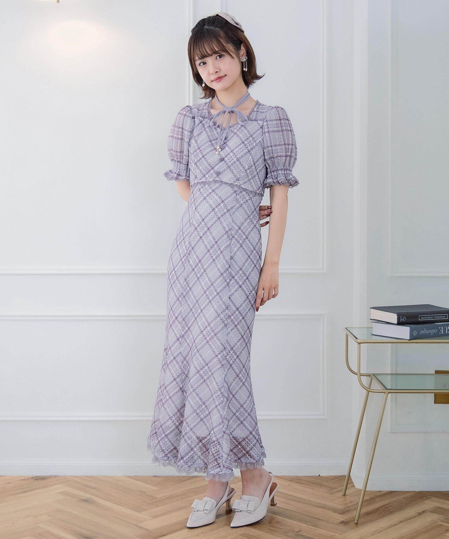 レーシーチェックワンピース | Rlab store