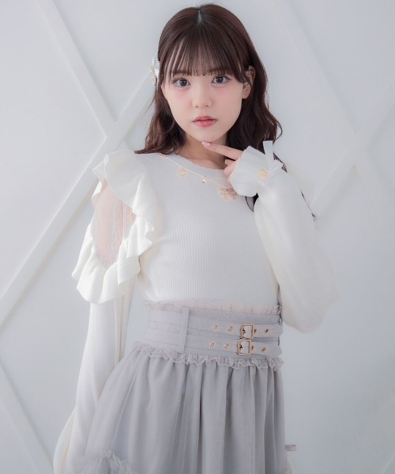 【新品未使用】シーニュ　フリルAライントップス Ginette 新品☆ cygneフリルAライントップス Ginette シーニュ - メルカリ