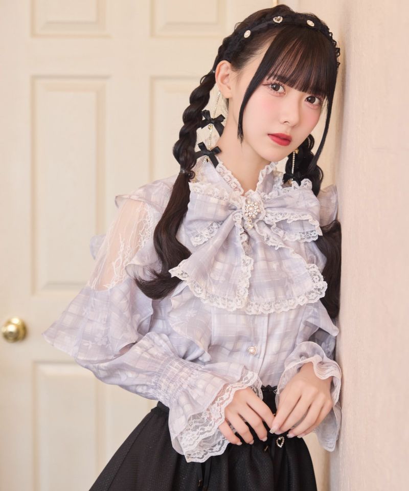 t.yamai リバティ　フリルブラウス　ラッフルブラウス　coward t.yamai リバティ フリルブラウス ラッフルブラウス coward - メルカリ