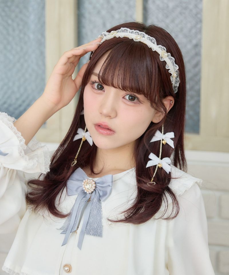 Sugri リバーレース リボン カチューシャ Sugri リバーレース リボン カチューシャ