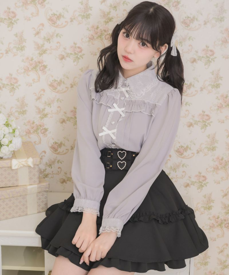 Luuu ハンドメイド repoブラウス Luuu様専用 ハンドメイド repoブラウス