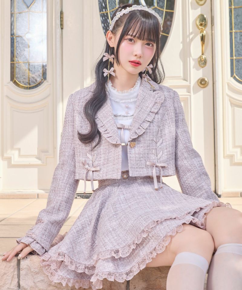サイドレースアップショートジャケット | Rlab store