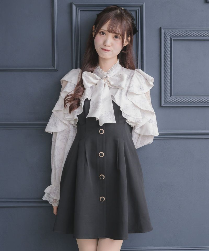 【couture BY ROJITA】 花柄ラッフルワンピース (mulch) 花柄ラッフルワンピース | Rlab store
