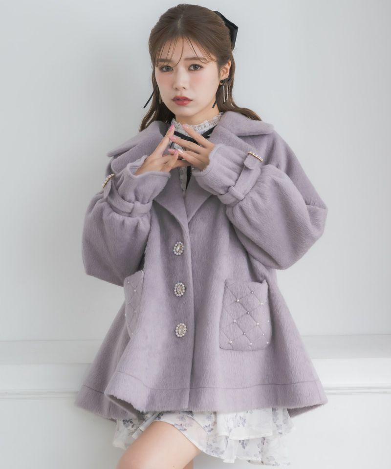 期間限定10%off】キルティングポケットコート | Rlab store