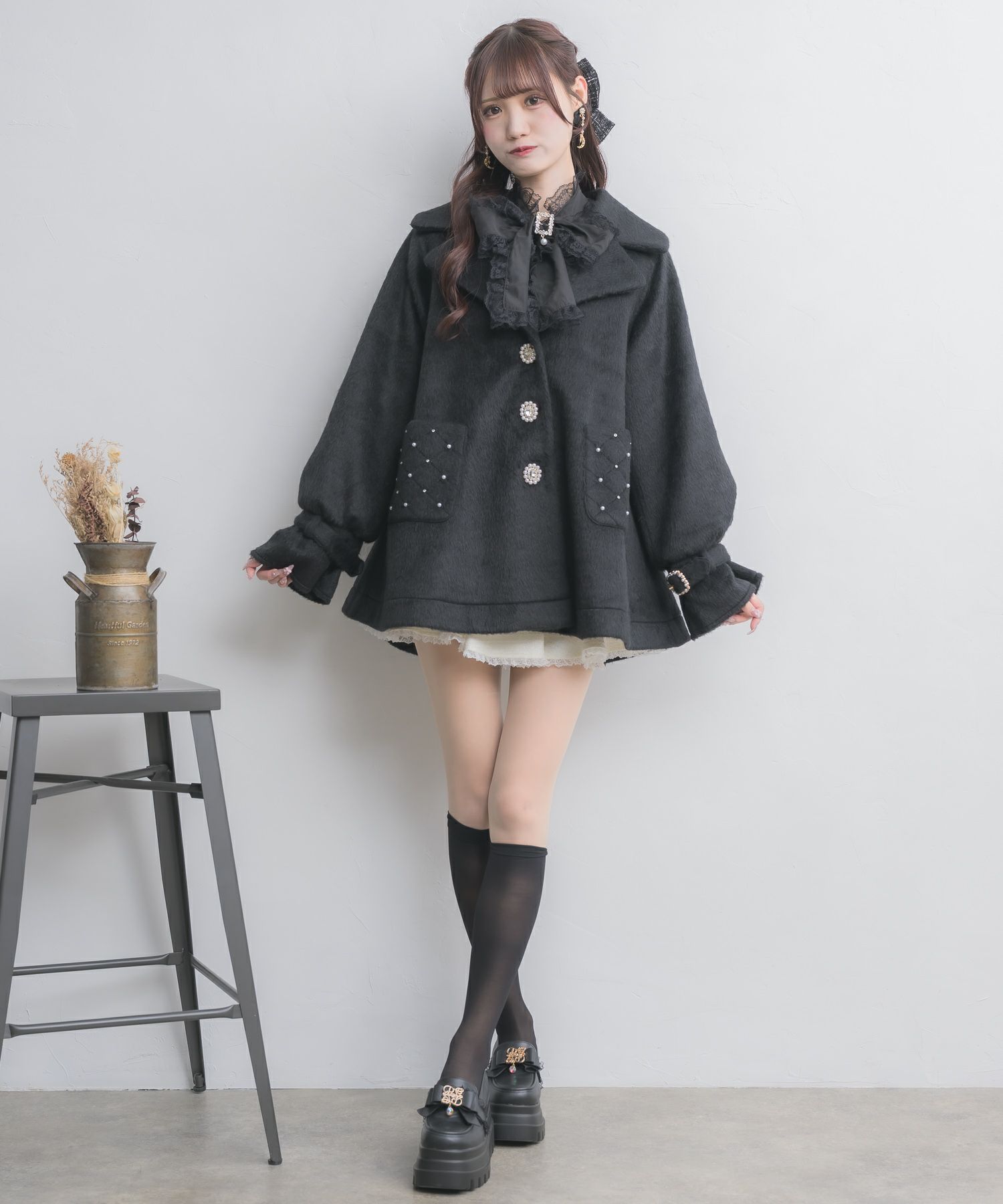 COUTURE ROJITA コート キルティングポケットコート | Rlab store