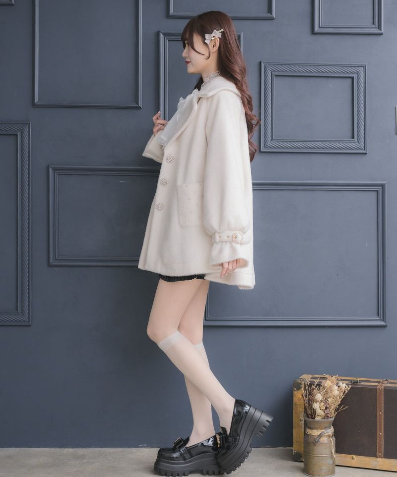 最終値下げ　viaggio blu ベージュキルティングコート　美品 セール】 【WEB限定・洗える】COINTET / 中綿キルティングコート