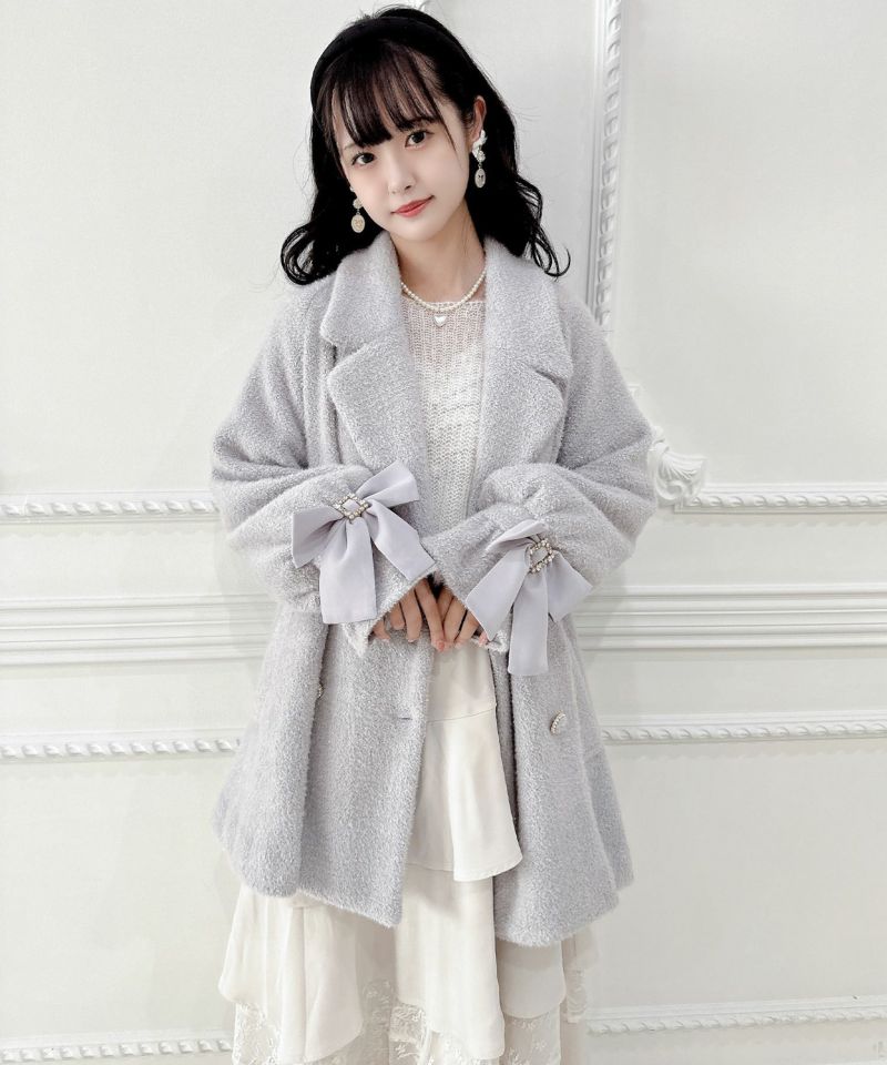 期間限定10%off】ラメシャギーコート | Rlab store