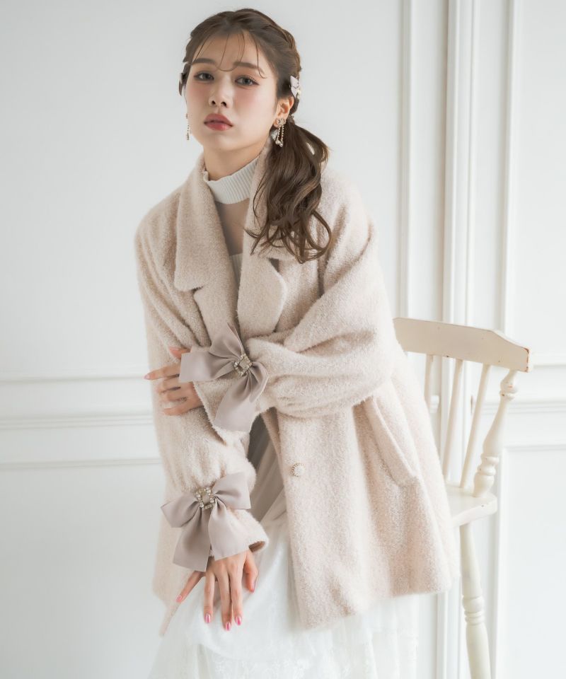 期間限定10%off】ラメシャギーコート | Rlab store