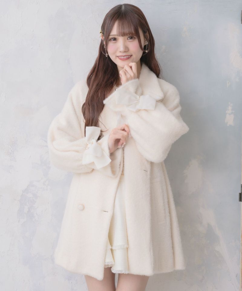 ラメシャギーAラインコート　couture by ROJITA 期間限定10%off】ラメシャギーコート | Rlab store