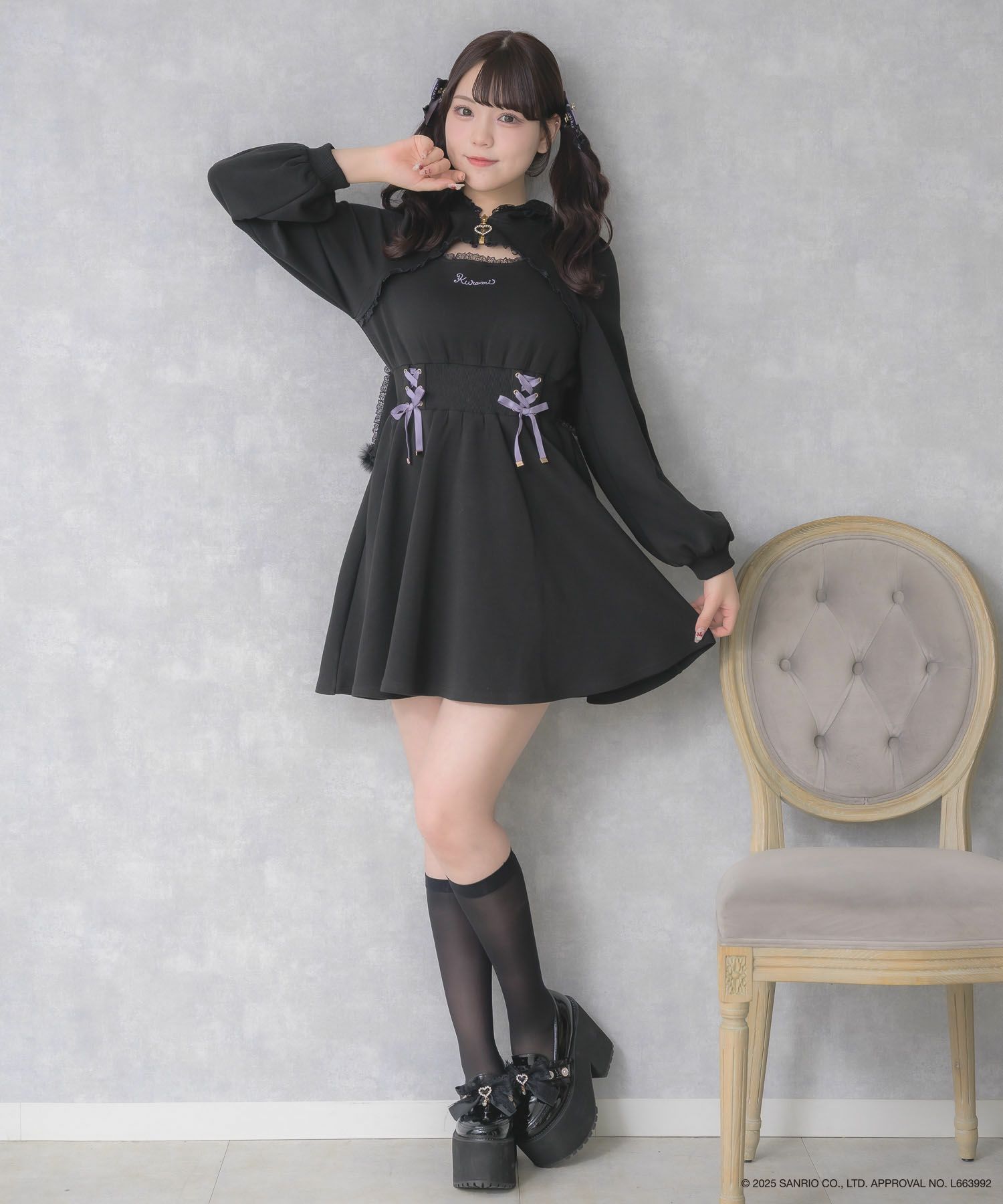 受注販売※【クロミ】スウェットワンピース | Rlab store