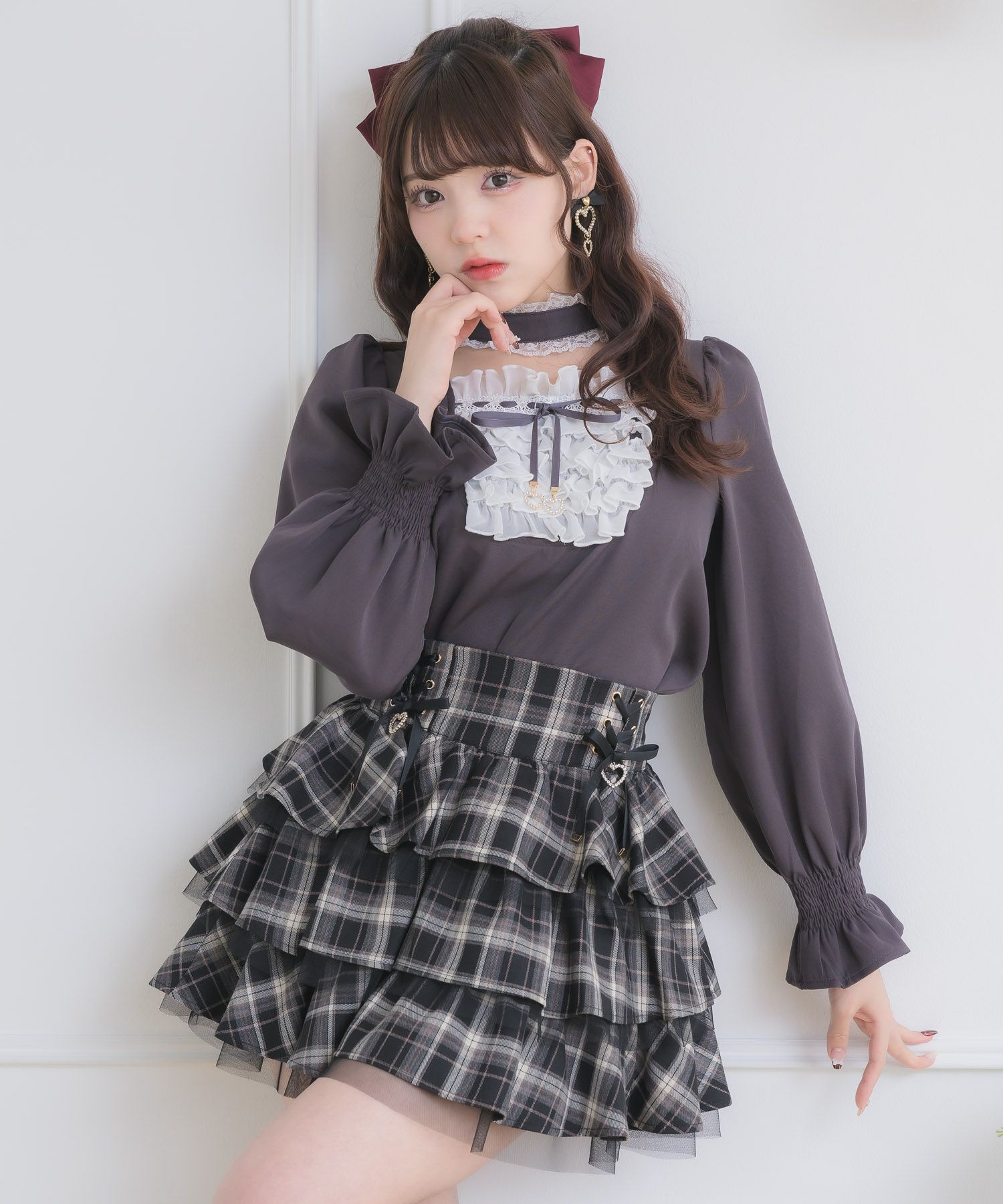 ファー付きキャミワンピース | Rlab store
