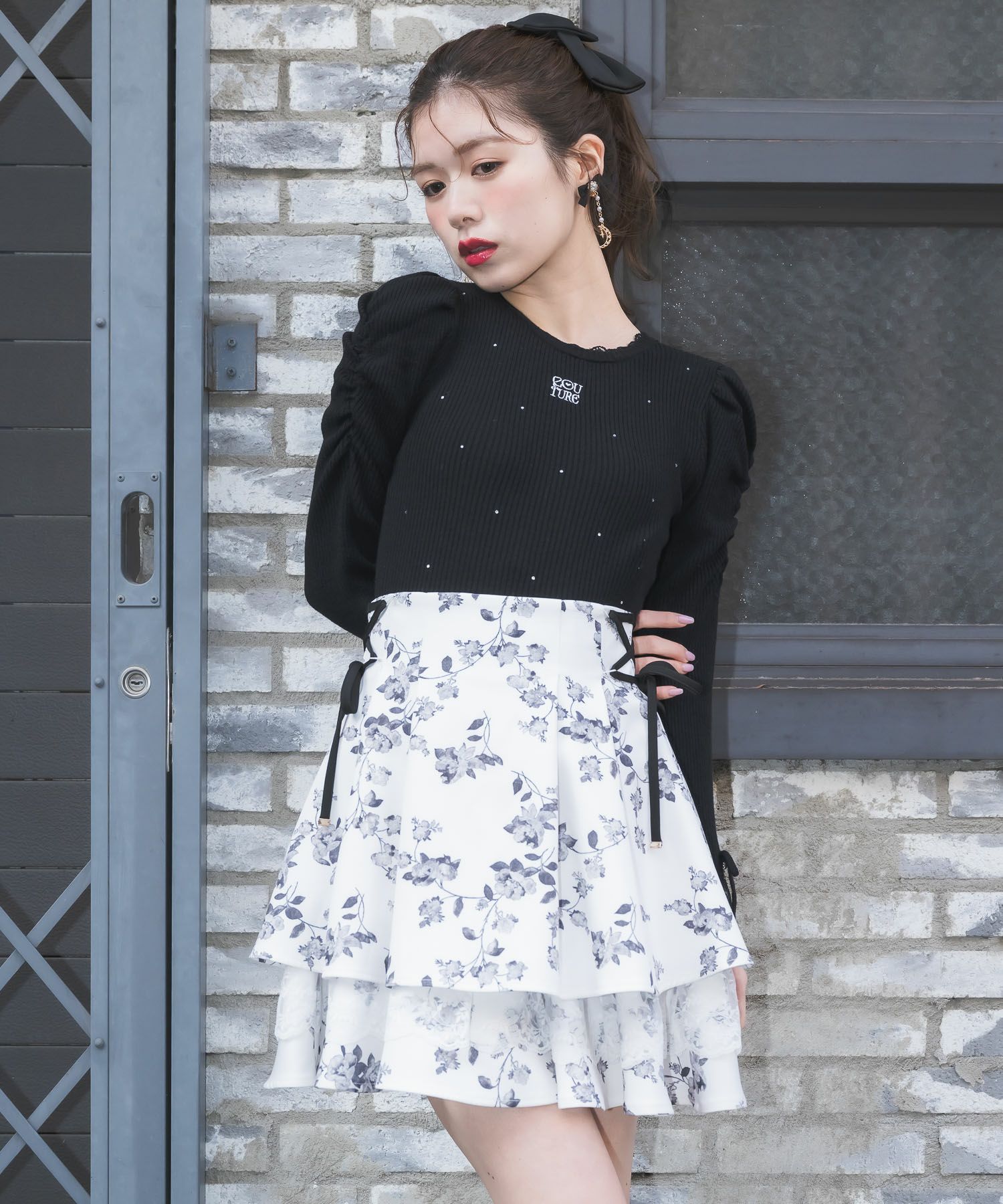 トップス kiiiii illi ランダムRIBハイネックニット(One IVORY): トップス｜URBAN
