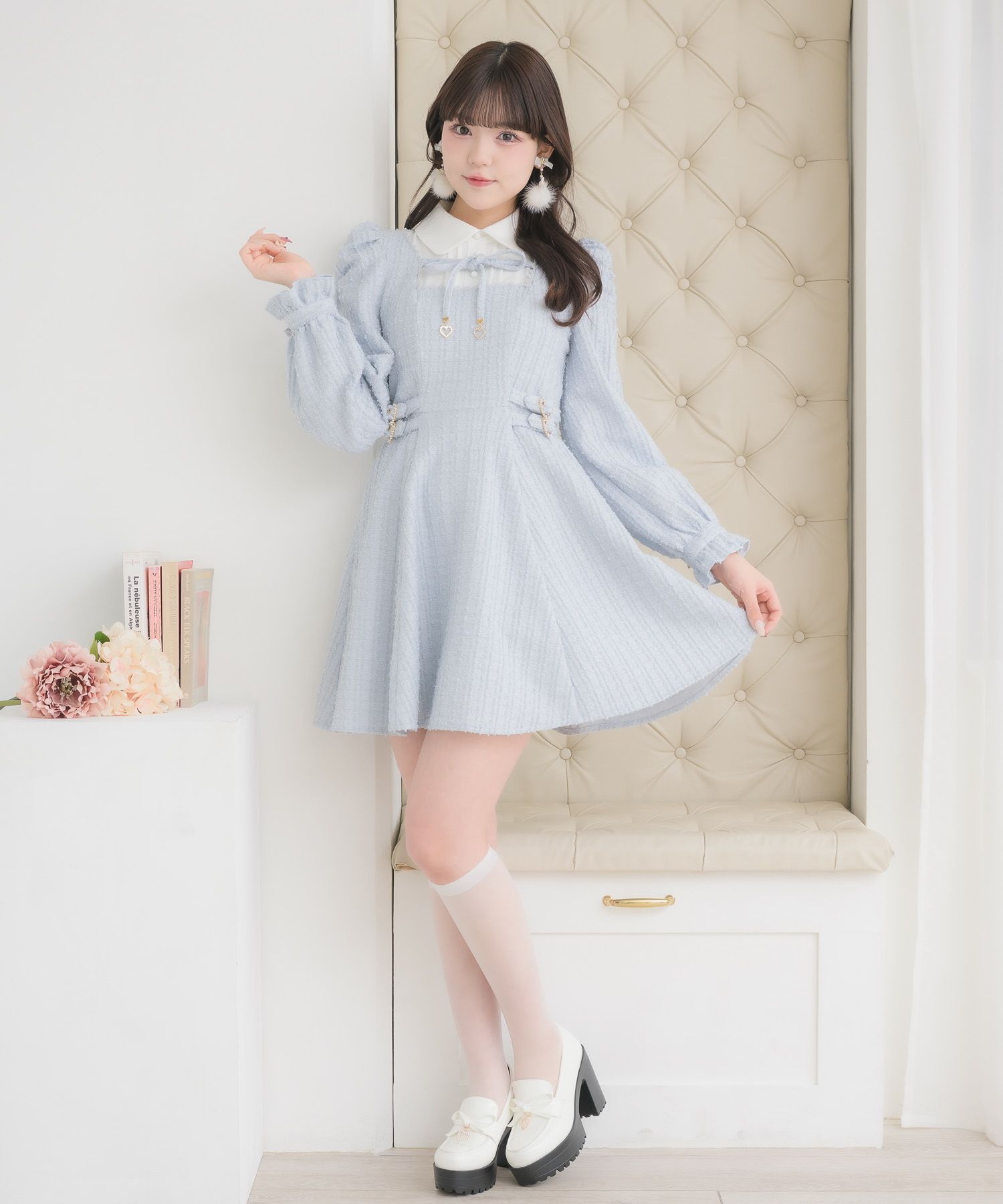 レイヤードラメツイードワンピース | Rlab store