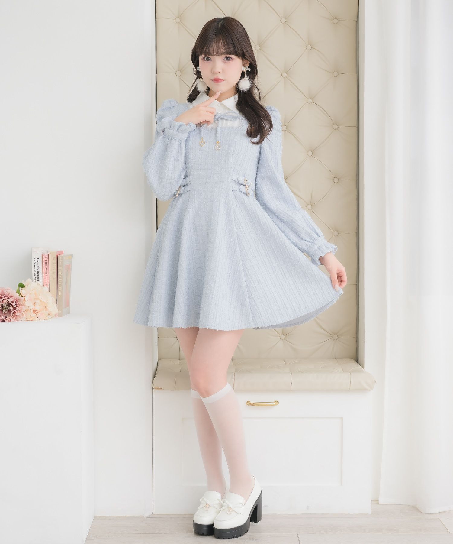 レイヤードラメツイードワンピース | Rlab store