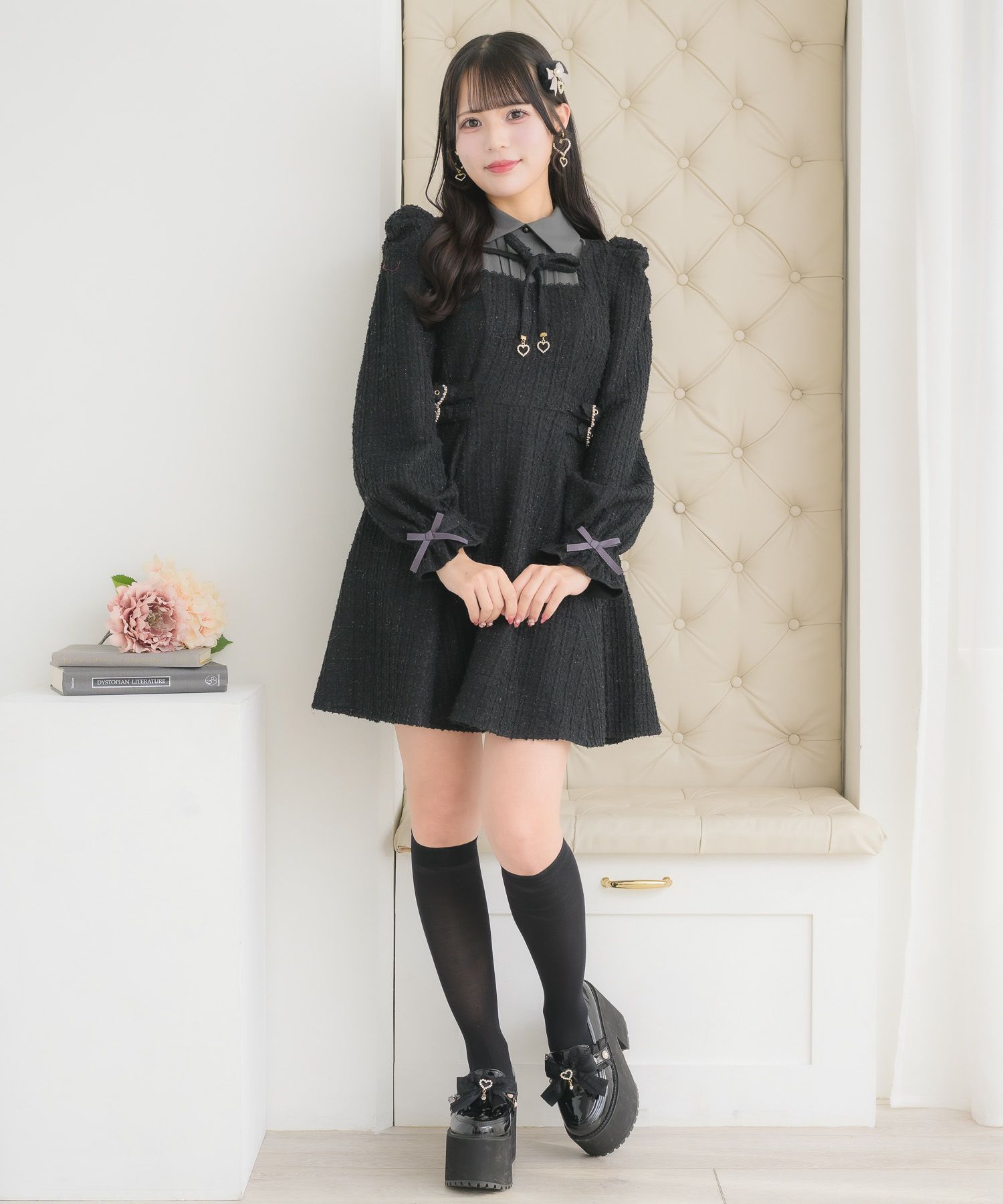 レイヤードラメツイードワンピース | Rlab store