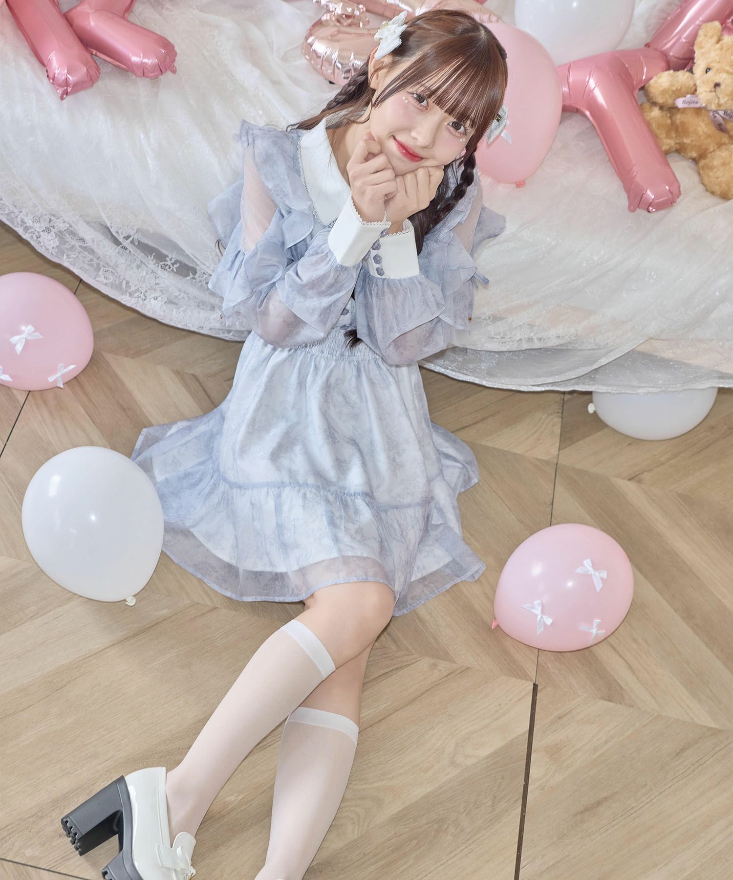 花柄ミニワンピース | Rlab store