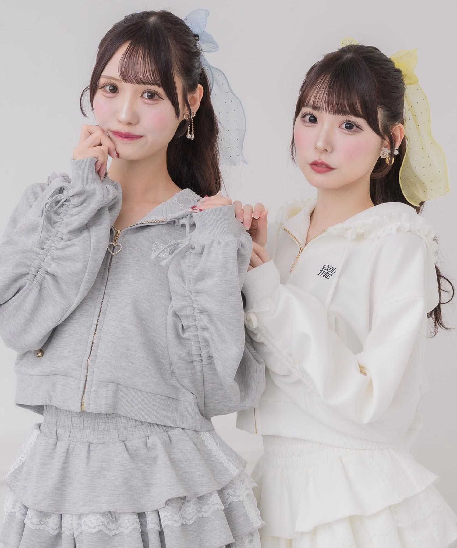 フードフリルパーカー | Rlab store