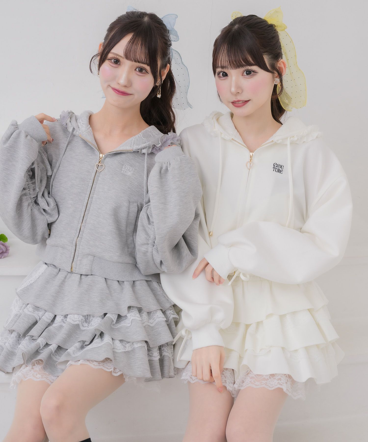 フードフリルパーカー | Rlab store